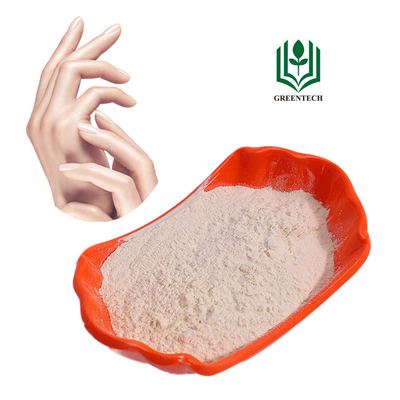 پودر کراتین پپتید زرد روشن در جعبه شماره 68238-35-7 برای سلامت ناخن