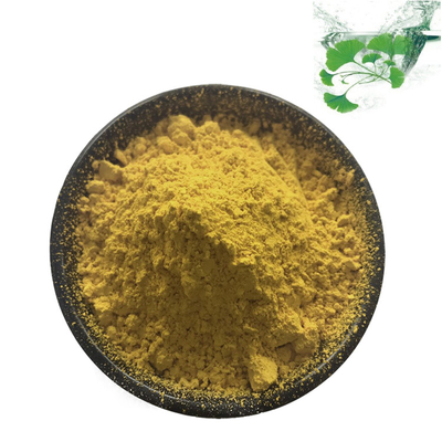 پودر برگ جینکو بیلوبا USP40 عصاره گیاهی طبیعی برای مکمل غذایی